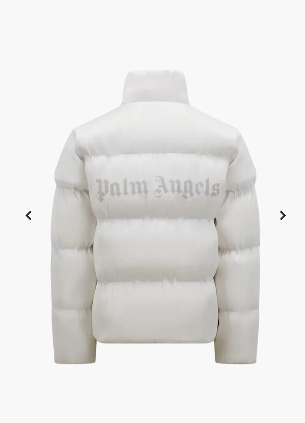 Moncler Maya 70 By Palm Angels Jacket Bright White