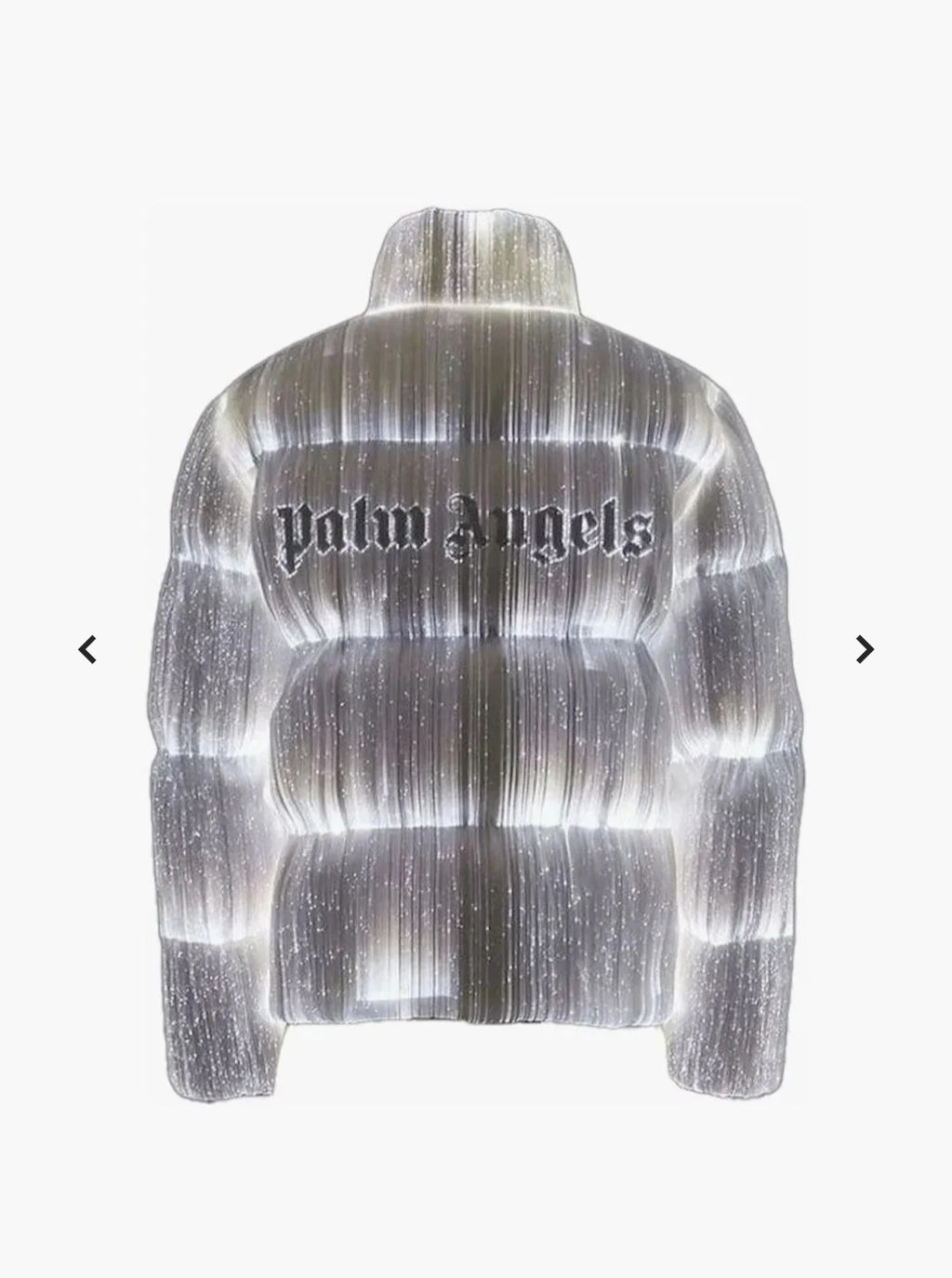 Moncler Maya 70 By Palm Angels Jacket Bright White